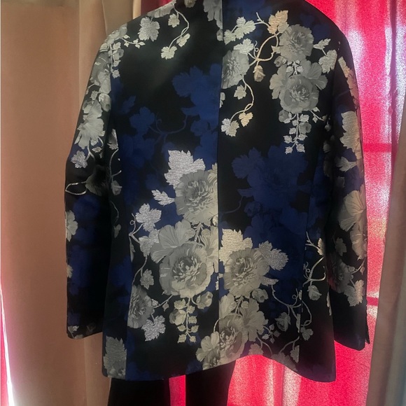 Medium shiny blue and black suit red and black suit - Picture 4 of 9